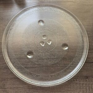 Toshiba Microwave Model EM131A5C-BS Part 12.4" Glass Turntable Plate Tray OEM